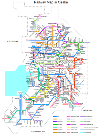 Raylway_Map_of_Osaka